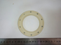 Манжета 64х95 с пруж. кр.шест.расп/в белая Силикон