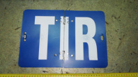 Таблица светоотражающая "TIR" Таблица светоотражающая "TIR"
