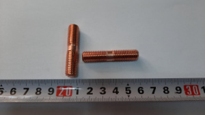 Шпилька вып.коллектора М10х1,5х1,5- 48 мм омеднен.