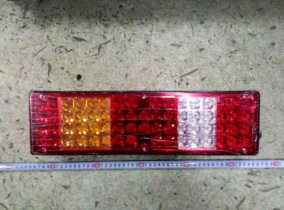 Фонарь шест. левый  без розеток(7472-2)