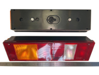 Фонарь шест.с розткой по центру правый с боков габар