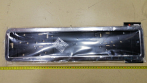 Рамка номера нержавейка