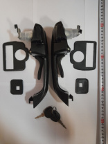 Ручки наружная н/о левая/правая ЕВРО-3 с прокладками Ручки наружная н/о левая/правая ЕВРО-3 с прокладками