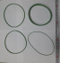 Комплект колец под гильзу (4 кольца) силикон