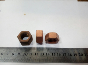 Гайка шпильки блока цилиндра ЯМЗ-236-7511 М16х1,5