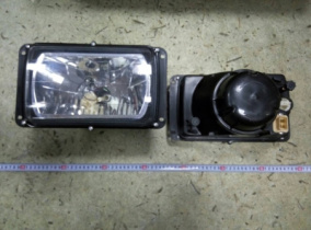 Фара головная с корр. б/л  342.3711010-03  (ДК) н/о глад.стекло