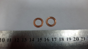 Шайба медная 9,3х15 форсунки под распыл