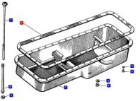 Прокладка поддона картера