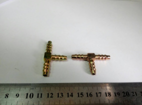 Соединитель аварийный 6мм (тройник) зубчатый