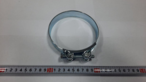 Хомут 113-121 мм на металлорукав д-110