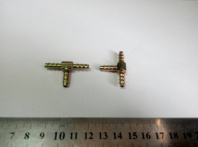 Соединитель аварийный 4мм (тройник) зубчатый