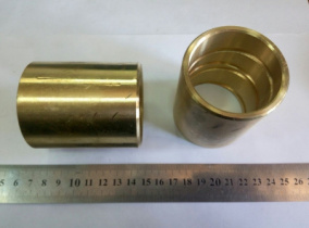 Втулка шкворня ниж. бронза,высота 70 мм