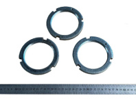 Гайка М90*2 кольцевая цапфы со штифтом  комплект