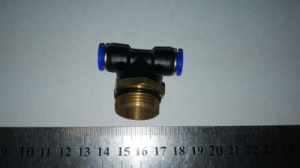 Соединитель аварийный (тройник-резьба М22)