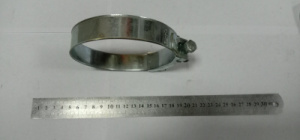 Хомут 104-112 мм на металлорукав д-100