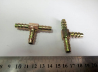 Соединитель аварийный 8мм (тройник) зубчатый